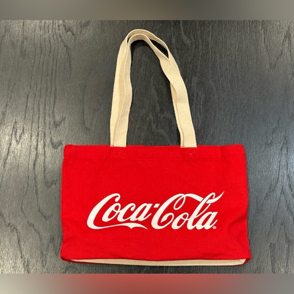 2022 Promotional Canvas Tote Bag Coca Cola - Picture 1 of 5